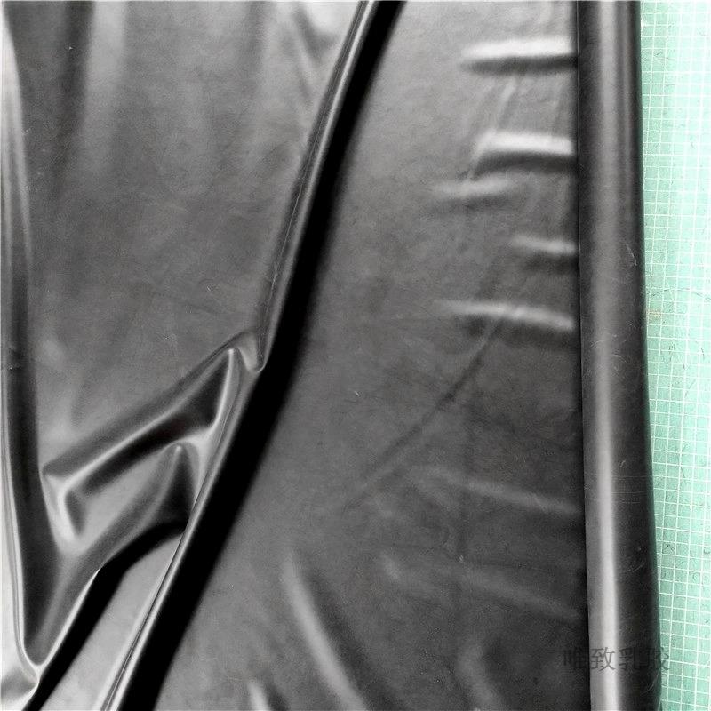 100x108cm Latex-Gummiplatte Elastisches Glattes Wasserdichtes Gewebe für DIY Nähen Kleid Kostüm Ätherisches Öl Matratze Bettbezug
