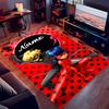 Benutzerdefinierter Personalisierter Miraculous Druck Teppich - Weich, Waschbar, Rutschfest, Indoor-Matte, Wohnzimmer, Zuhause & Büro Dekorativer Teppich