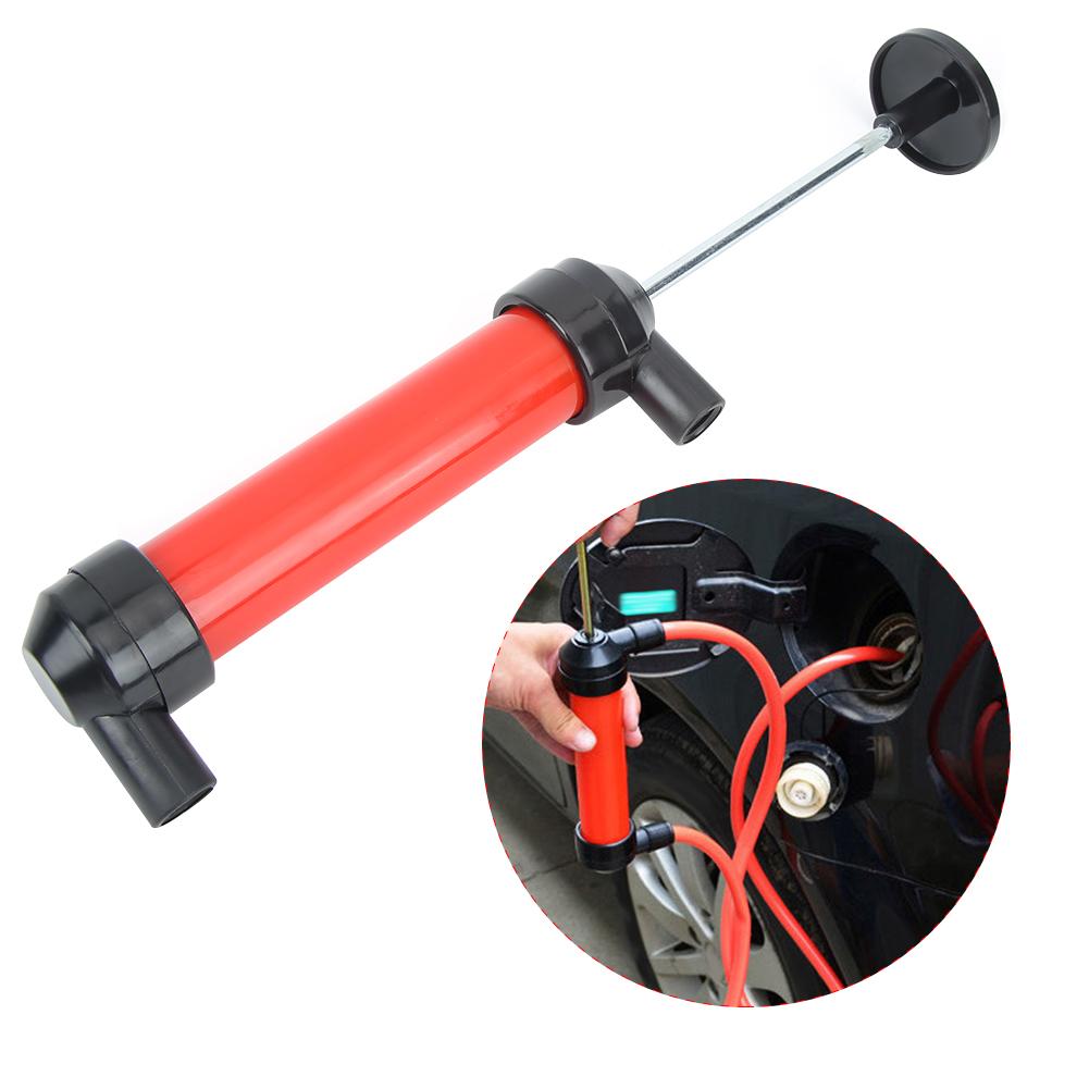 Portable Manual Car Siphon Pump Pipe Oil Extractor Liquid Fuel Transfer Hand Air Pumps