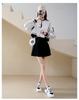 Mesh low-top dad shoes spring new breathable student sports heightened leisure