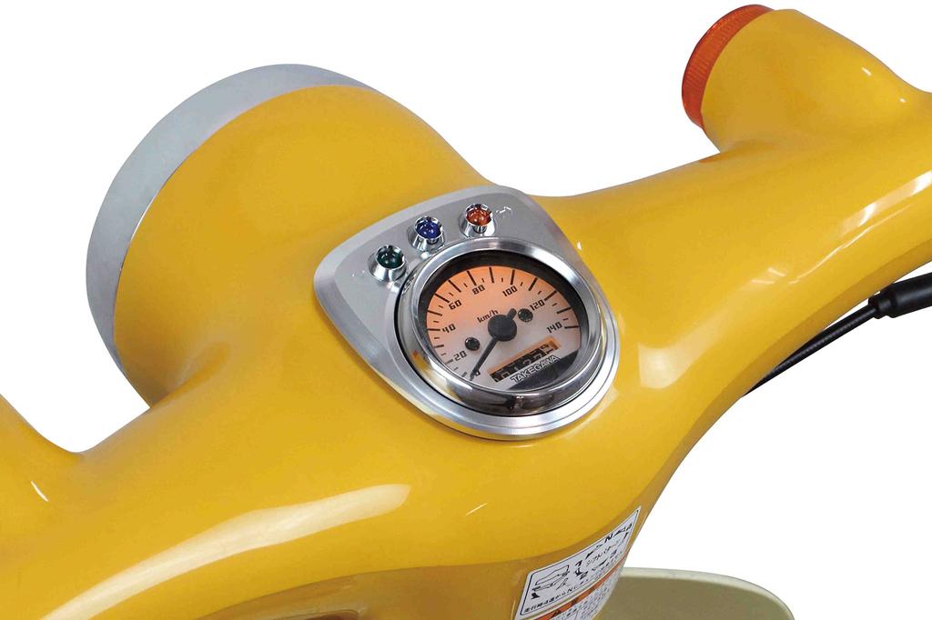 SP TAKEGAWA Sada rychloměru D Typ Bílá Černá Super Cub Cub & 50/Little 05-05-0106