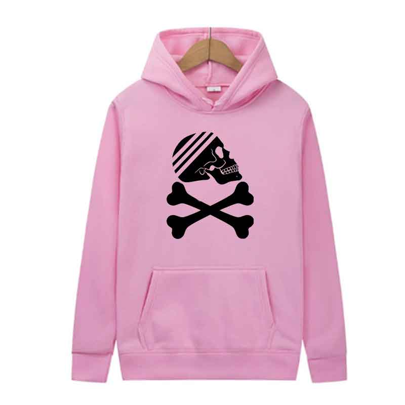 Autumn Print Sports Jogging Hoodie Hip Hop Daily Fashion Trends Tops Men Casual Streetwear Blue Pullover Spring Unisex Clothing