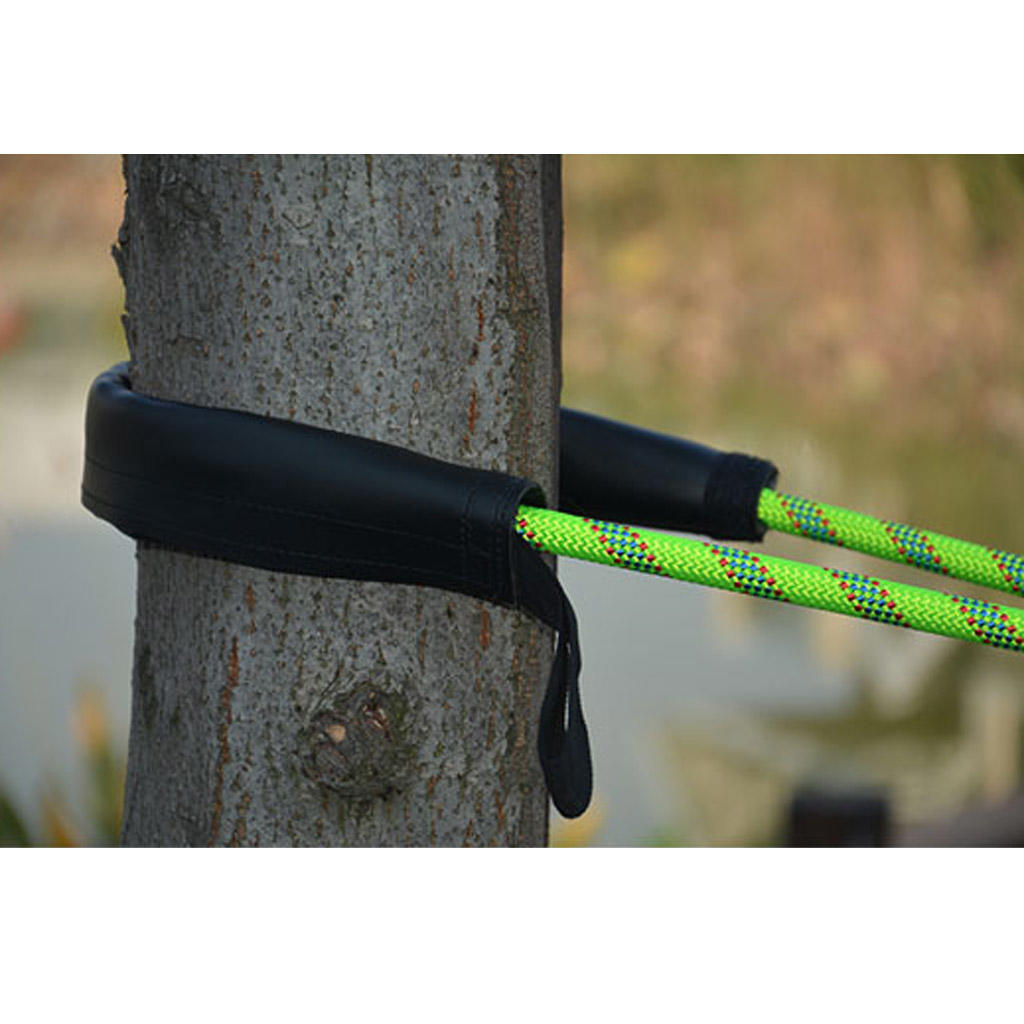 WILDKEN Rope Protector Sleeve – PVC Polyester Sleeve For Rock Climbing, Arborist Work, Rappelling & More (35cm, Black)
