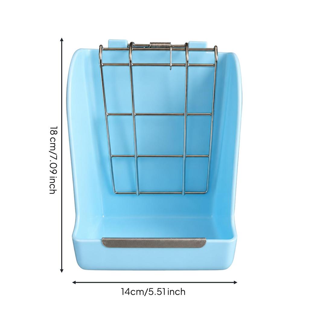 Pet Supplies Waste Reducing Small Animal Hay Feeder Tidy for Hare Owners White