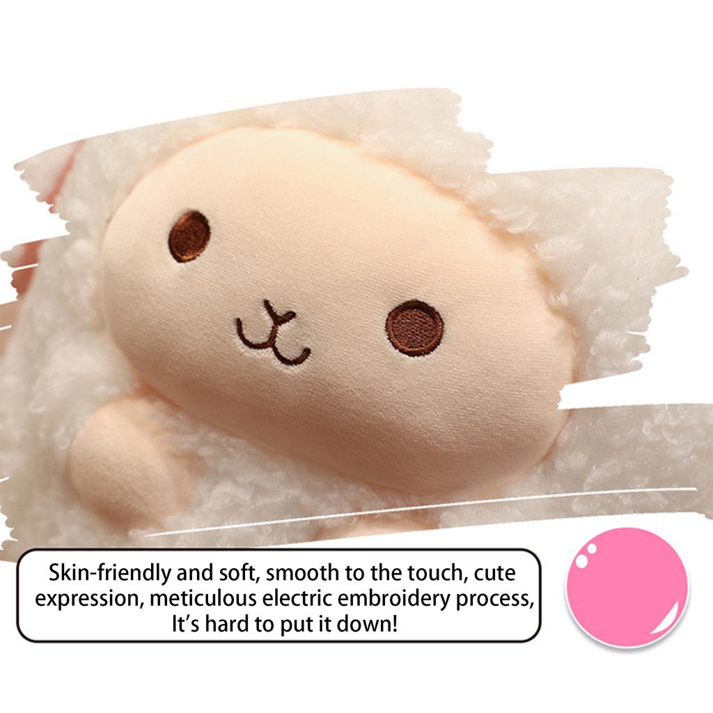 Plush Sheep Stuffed Animal Cloud Like Hugging Pillow Cuddly Lamb Pillow Plushies Toy for Children