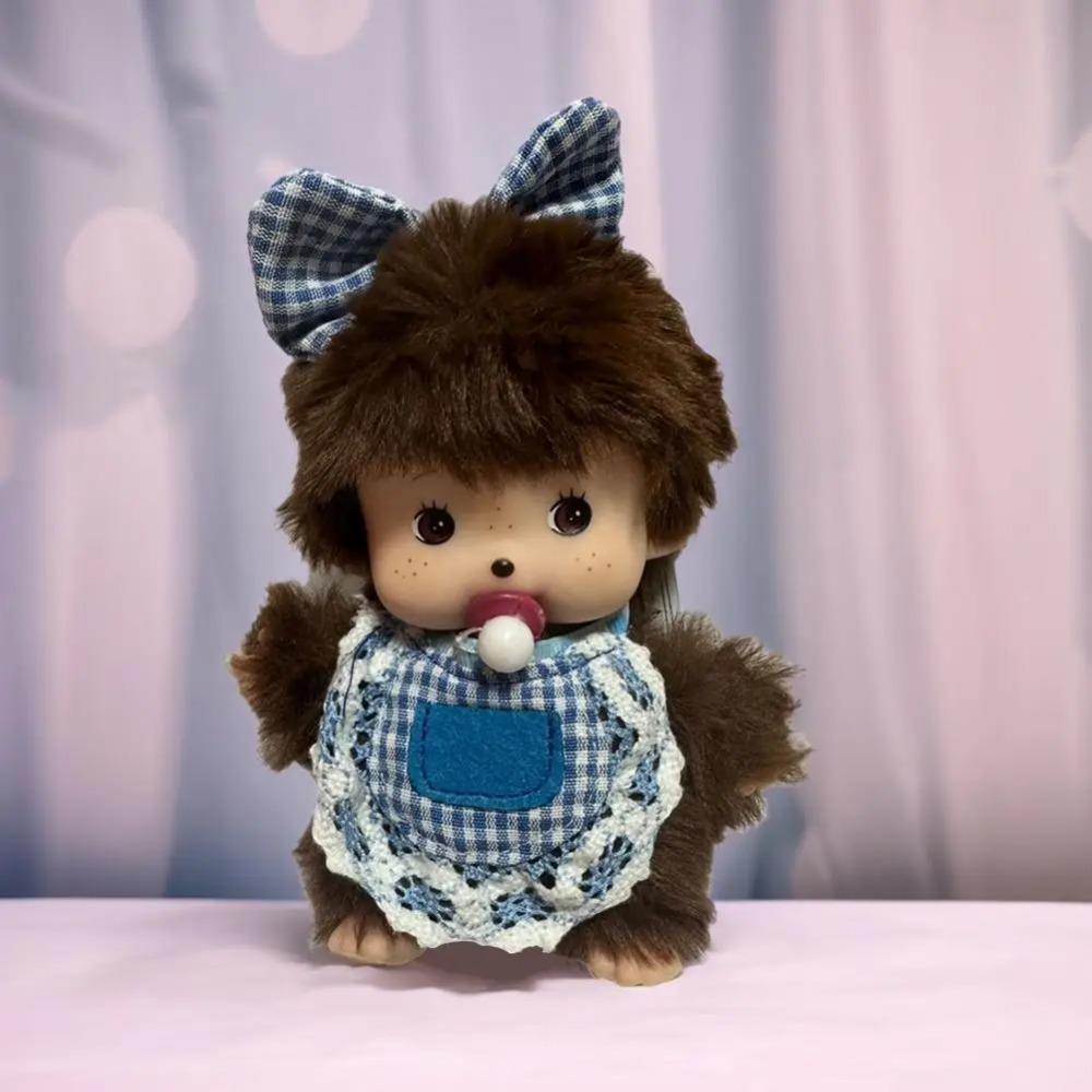 Kawaii Mengqiqi Monkey Doll Plush Toy Children's Birthday Gift PP Cotton Material New Year/Christmas