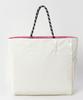 Official Tote Bag LARGE 2 WAY Shine [LeSportsac] TOTE/1113 Women's Rose/Pearl