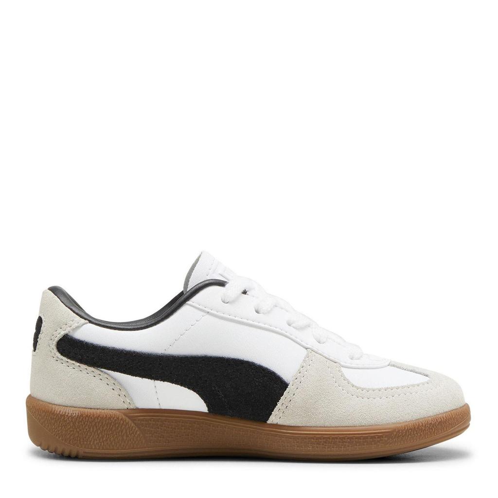 Puma Childrens/Kids Palermo Leather Low Cut Flat Trainers