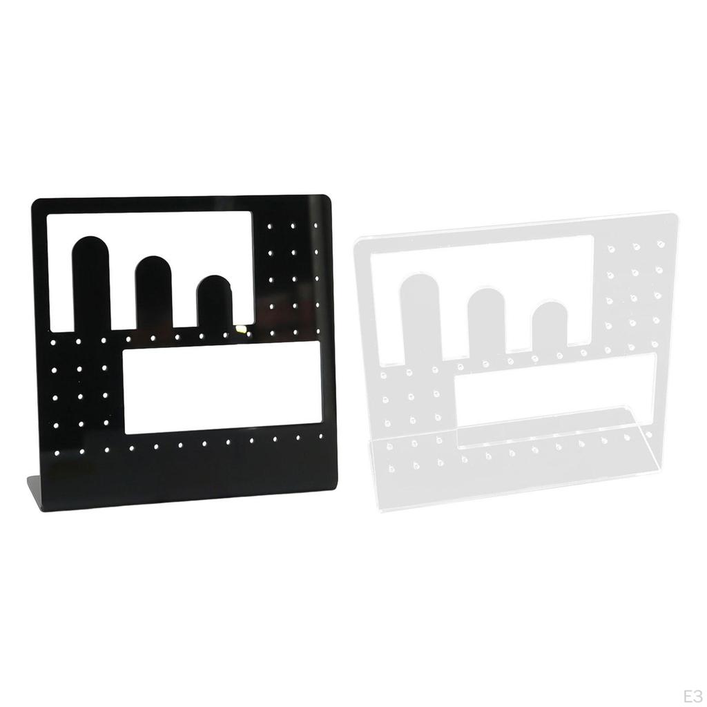 Acrylic Earring Holder Stand Display Organizer Multifunctional