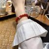 Retro new Chinese agate beaded bracelet light luxury niche exquisite natal year bracelet versatile national style jewelry women