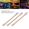 10pcs 3Pin LED Light Strip Connectors 8mm/10mm LED Tape Light Connector  For Party