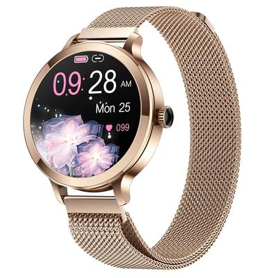 NX7 ceas inteligent pentru femei, ecran AMOLED ultra-clar, monitorizare a ritmului cardiac, Bluetooth, apel, Smartwatch pentru femei