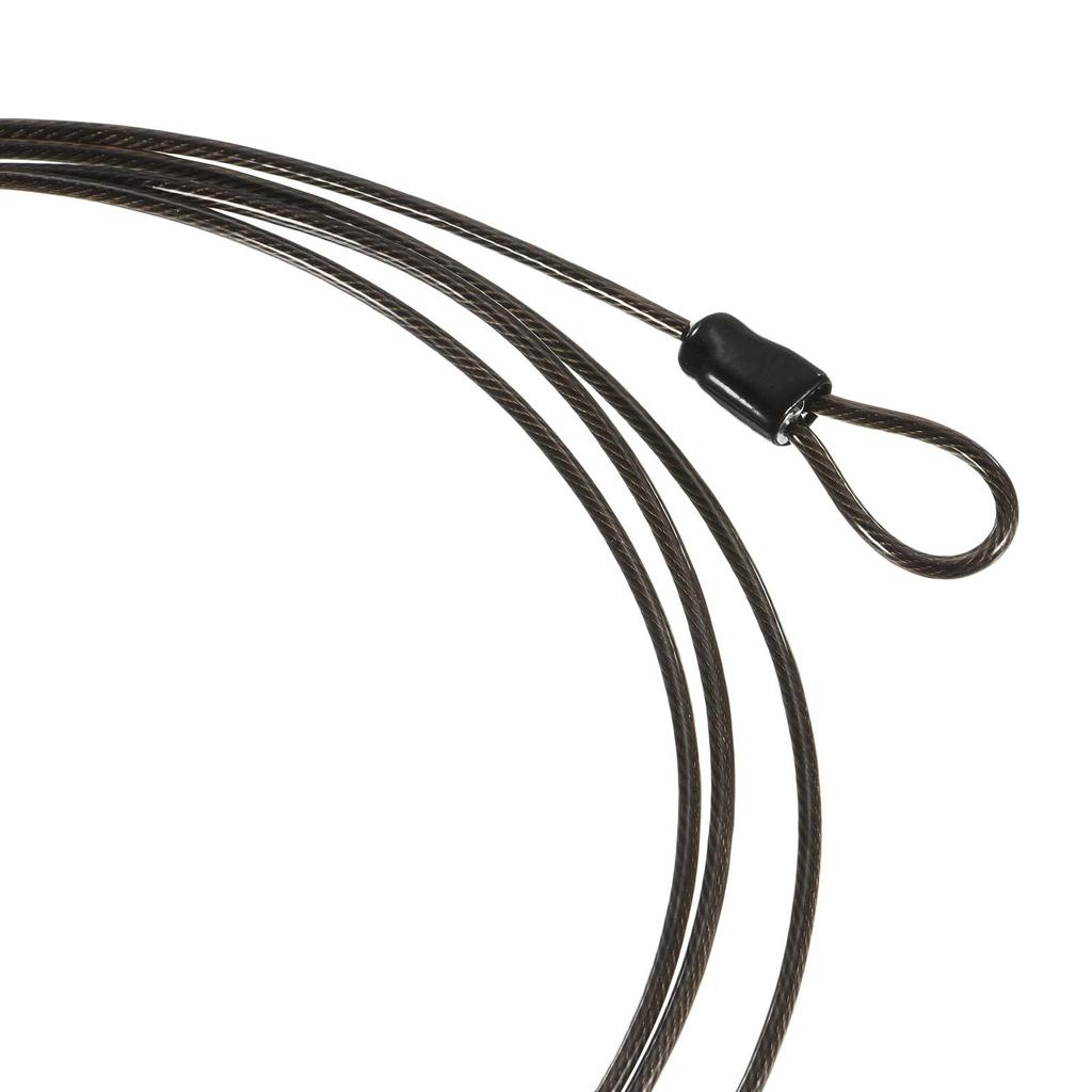 M METERXITY Safety Cable Plastic Coated Steel Locking Rope for