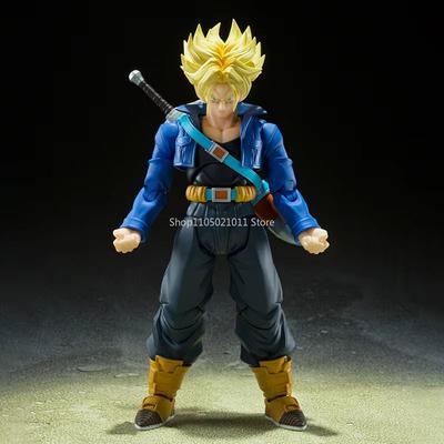 Anime Z Figuren Shf Super Saiyan Trunks Actionfigur Sammlermodell 15cm Zukunftsjunge Torankusu Bewegliche Spielzeuge Geschenke