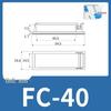 Adhesive Cable Management Clips: Wire Fixing & Organizer Base FC-30/40/50