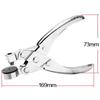 Round Hole Holes Punching Pliers Carbon Steel Belt Puncher Eyelet Puncher  Crafts Tool