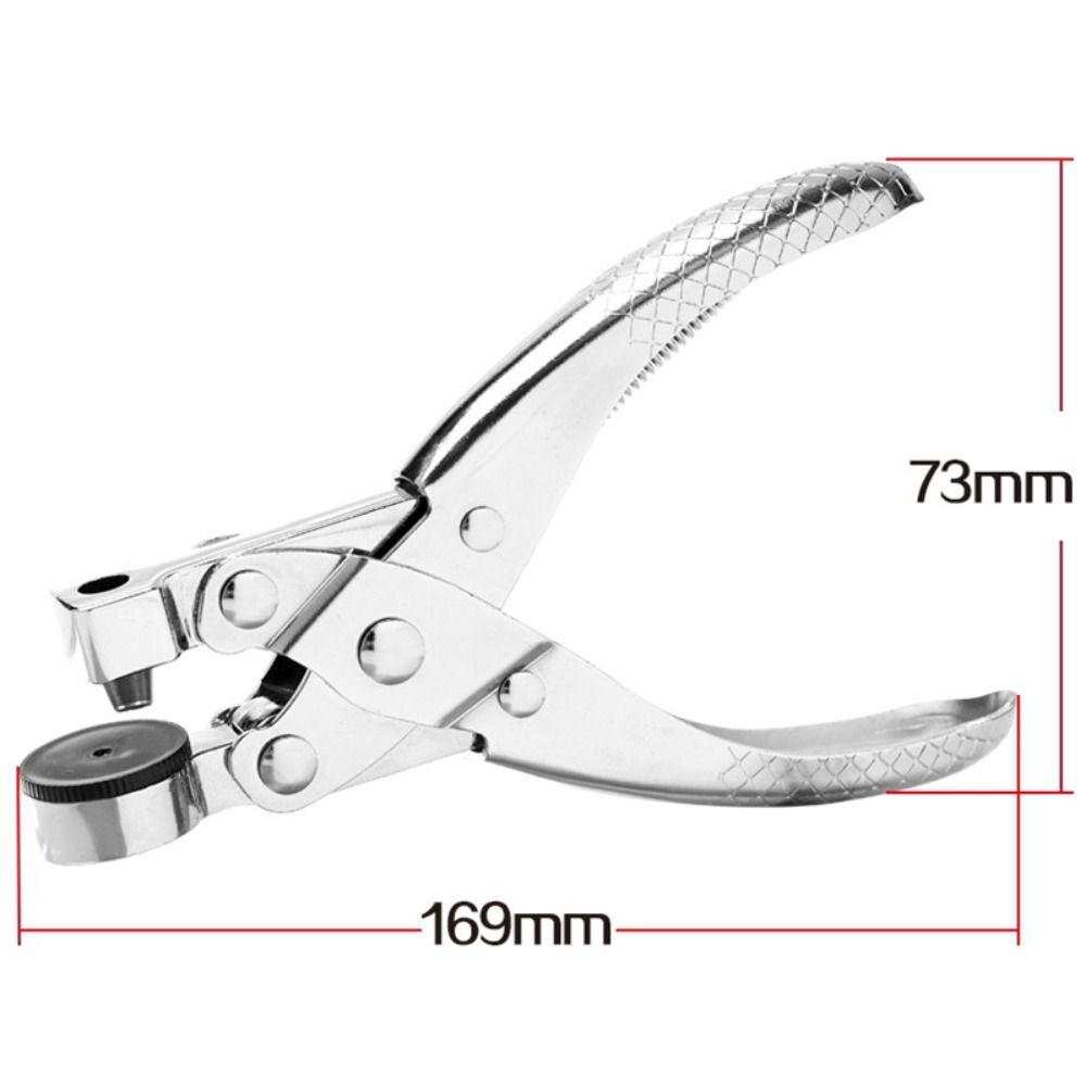 Round Hole Holes Punching Pliers Carbon Steel Belt Puncher Eyelet Puncher  Crafts Tool