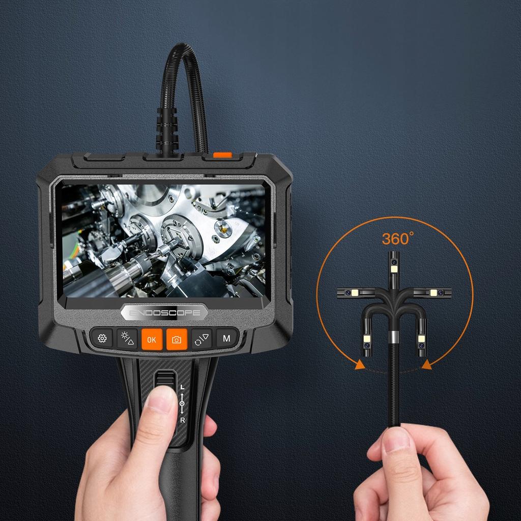MOVABLE HEAD INSPECTION CAMERA ENDOSCOPE 32GB