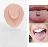 Laroal Körperpiercing-Übungsmodell, Silikon, Nasensimulation, Bauchnabelmodell, Set, Zunge, Mund, Display, Zubehör, Ohr für Anfänger