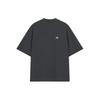 New Balance NB Logo Cotton T-shirt Asia Sizing 'Grey' Unisex AMT41333-ACK