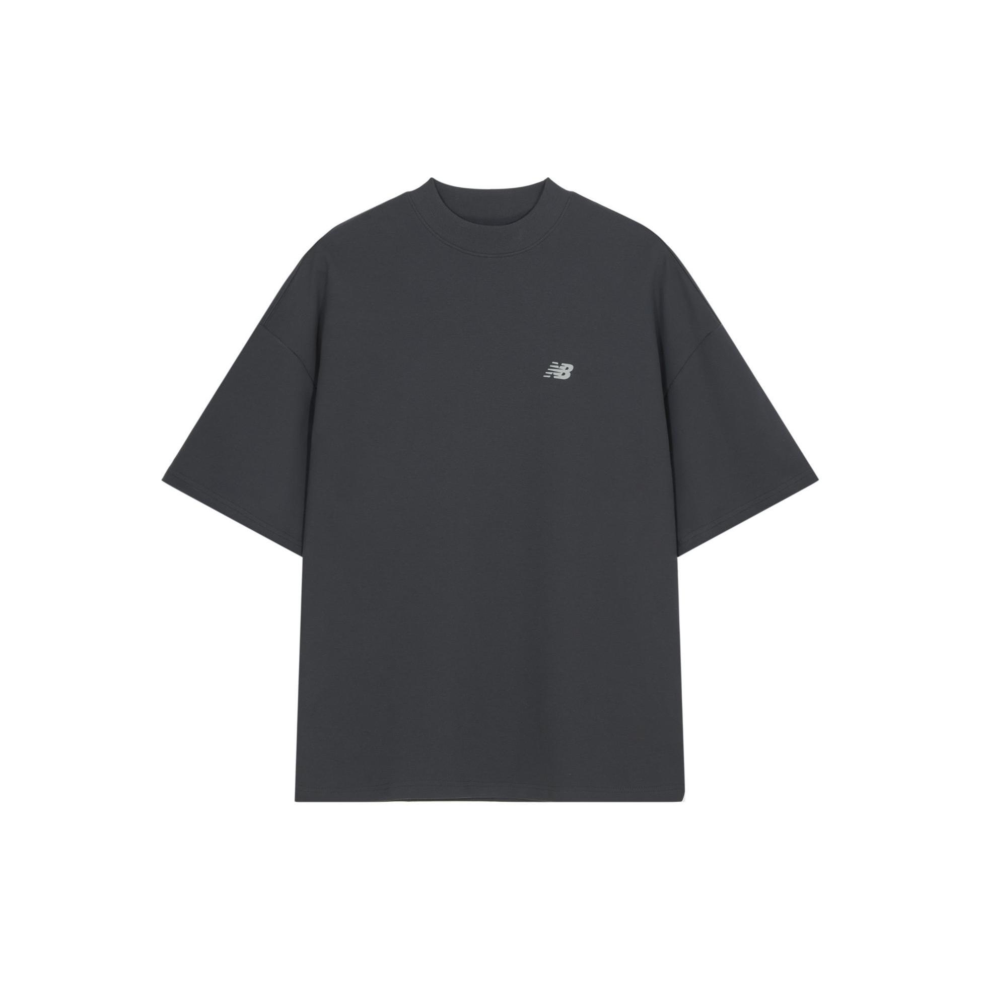 New Balance NB Logo Cotton T-shirt Asia Sizing Grey Unisex AMT41333-ACK L