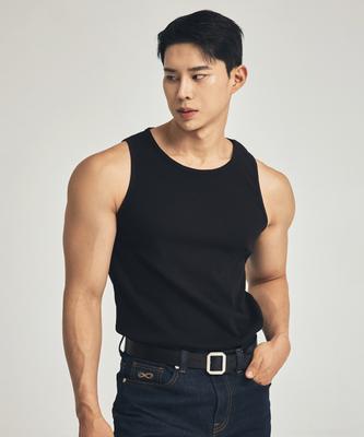 ASTROVE American Daily Muscle Sleeveless Black