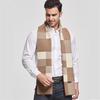 Men Scarf Winter Warm Cashmere Scarves Fashion Men'S Pashmina Shawl Business Bufandas Male Accessories