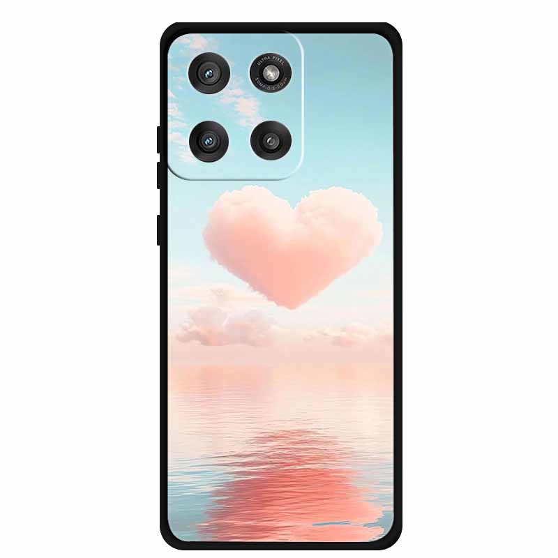 Phone Case for Motorola MOTO Edge 60 Stylus Fusion Protective Shell for Edge60 Fusion Stylus Soft Silicone Bumper Back TPU Cover