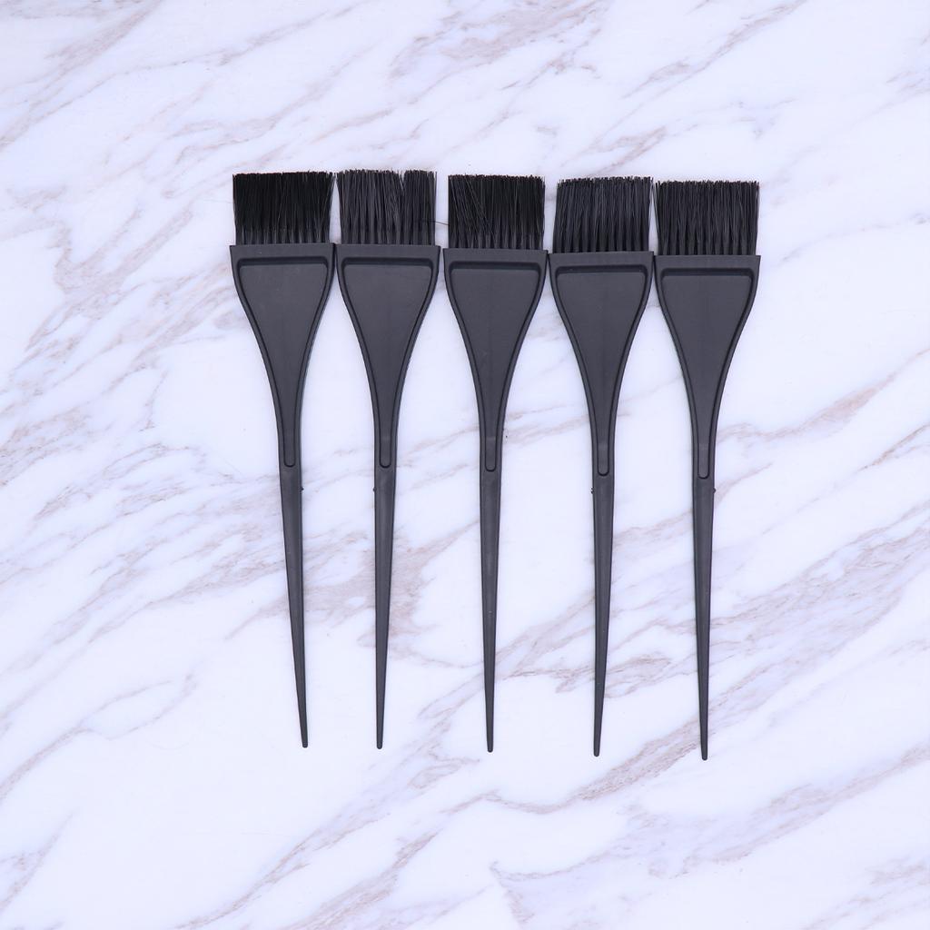 10Pcs Professional Hair Dye Brush Tint Applicator Plastic Handle Soft Bristle Salon Home Use Hair Coloring Keratin Treatment