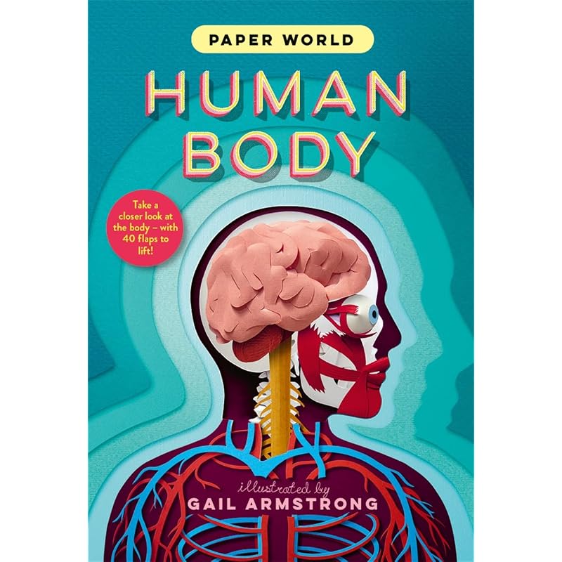 Paper World: Human Body: A Factpacked Novelty Book with 40 Flaps To Lift!