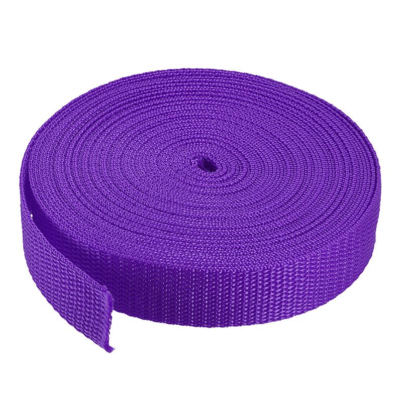 10 Yards 25mm Polypropylene Webbing Strap Belt Tape Heavyweight Strapping Band for Outdoor Tent Accessories Sewing Bag Luggage
