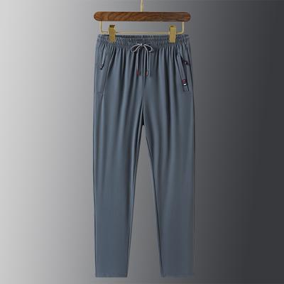 Dm Ice Silk Pants Men's Summer Thin Straight Dried Sports Casual Pants