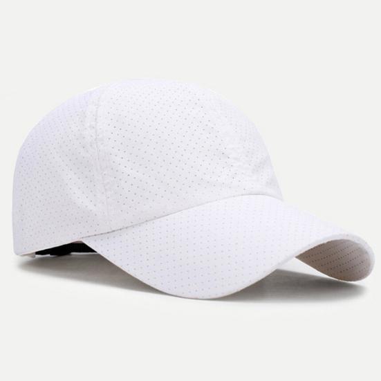 Baseball Cap Breathable Quick Dry 2 Materials Adjustable Sports Cap for Hiking