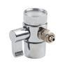 Wasserhahn-Umschaltventil Silber Über-Theke Wasserfilterkopf Schreibtisch-Wasserhahn Umschalter Wasserspender Für Badezimmer Küche