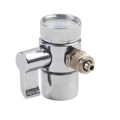 Sink Faucet Diverter Valve Above Counter Water Filter 1/4" RO Tubing Water Purifier Faucet Switch Water Divider For Kitchen Sink