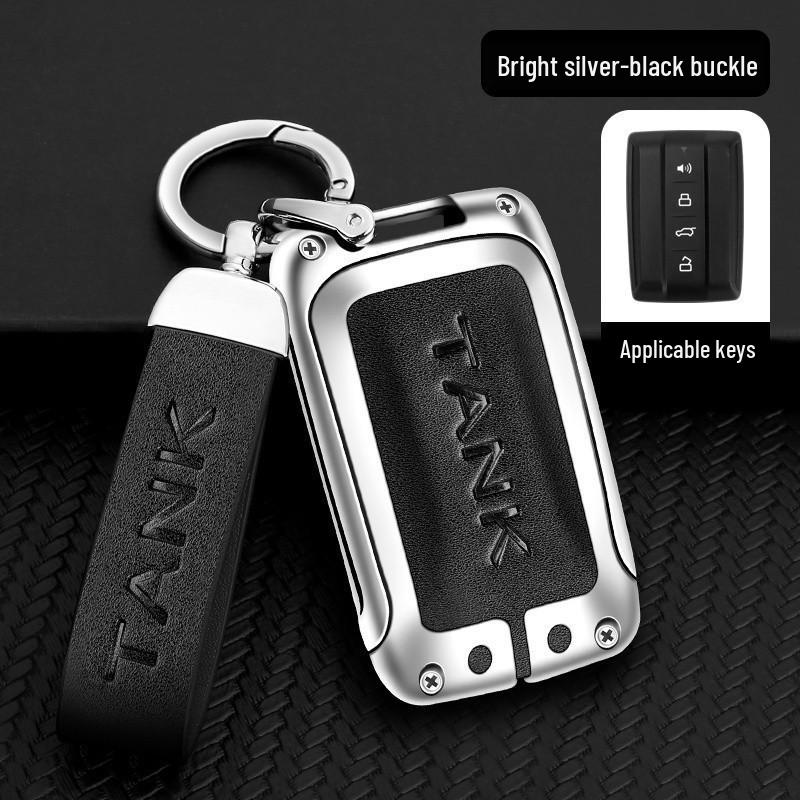 TANK 300 Key Case - New Logo for Challenger, Conqueror, Cyber, Wey, 500