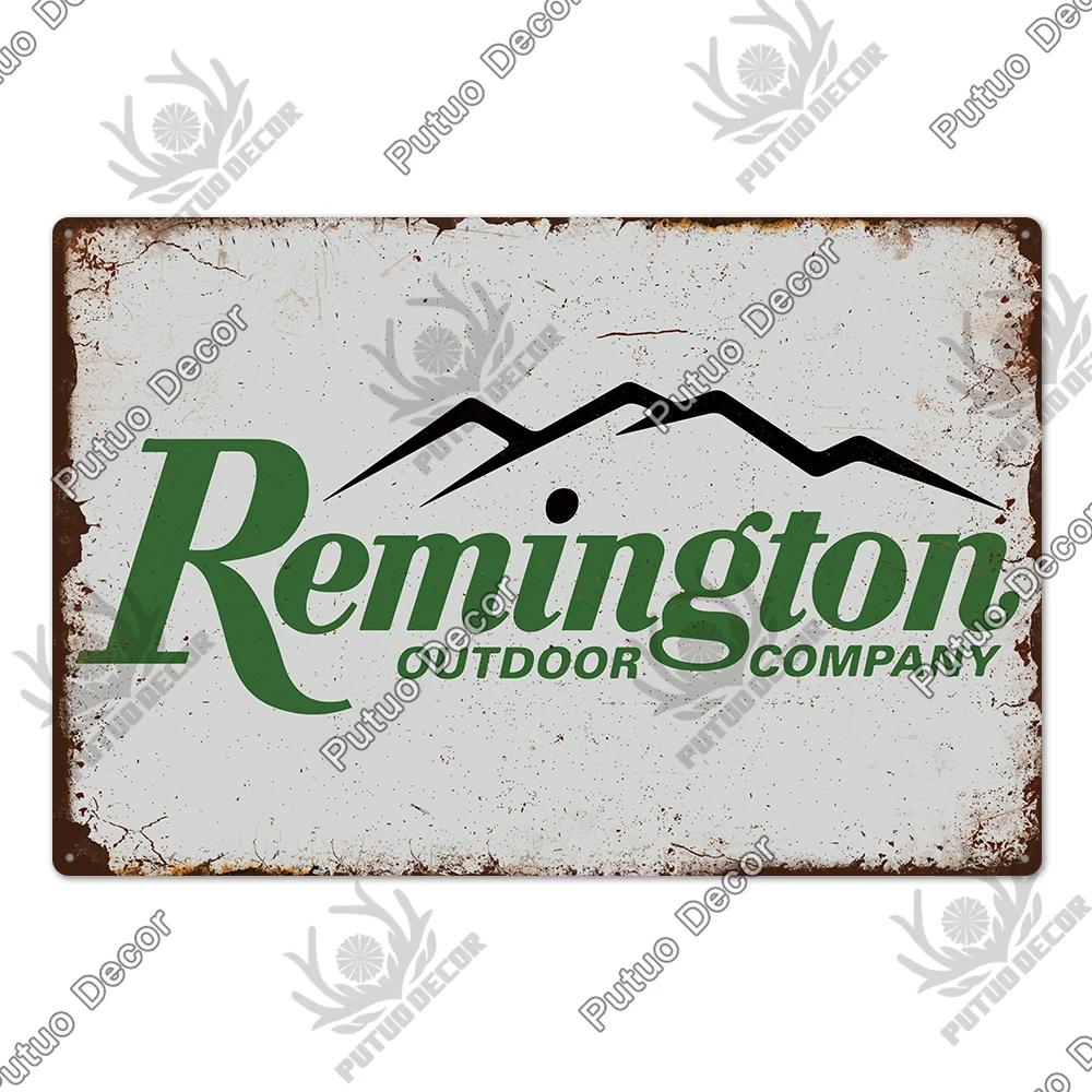 Putuo Decor Brand Poster Vintage Metal Tin Sign Plaque Plate for Garage Man Cave Gun Club Wall Decor Pistola Co2 Arma Metal
