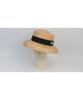 Yunibeosyeolkemiseuteuli Bau Bowl Beige Panama Hat Summer Fedora