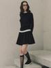 Beomyudageulaeseu Satin Volume Skirt_Black
