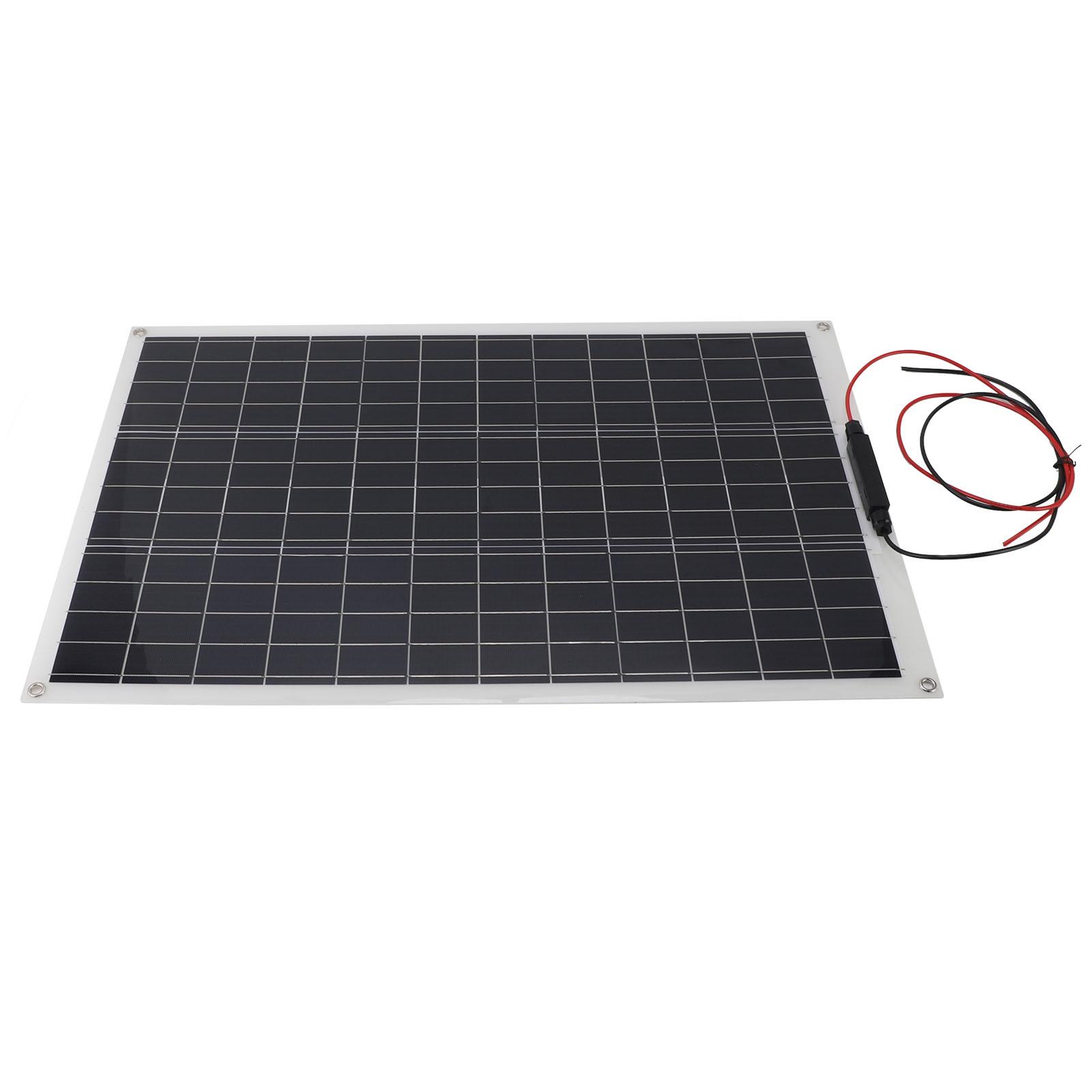 

Solar Panel Kit 300W Monocrystalline Silicon Solar Panel with Charge Controller and 18V Battery Clip for RV Camping