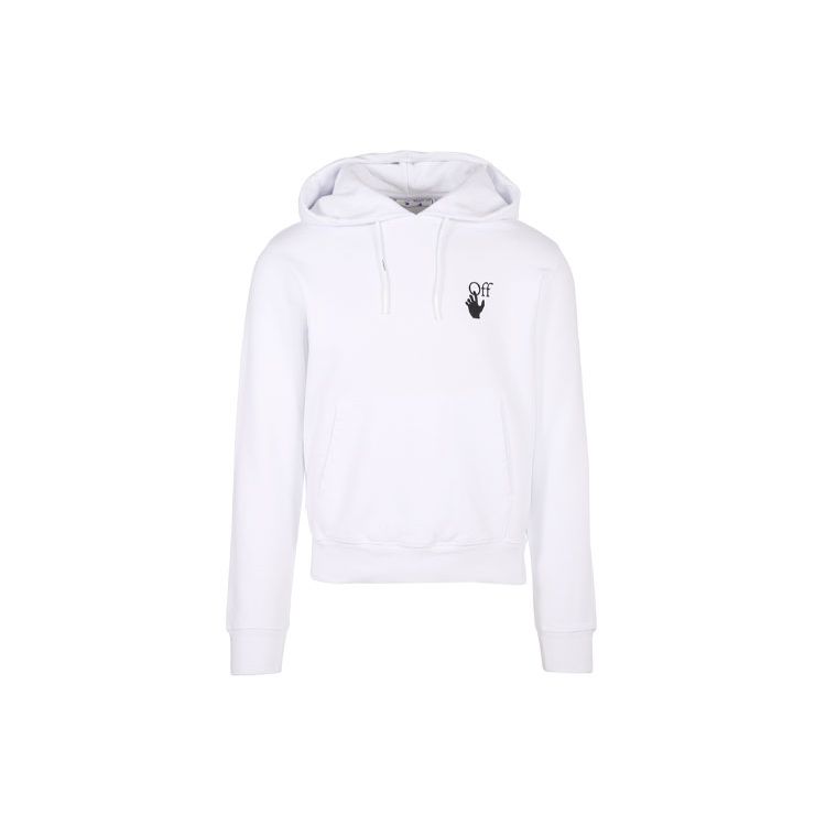 

OFF-WHITE Худи Degrade Arrows белая мужская уличная одежда OMBB034F21FLE0020110