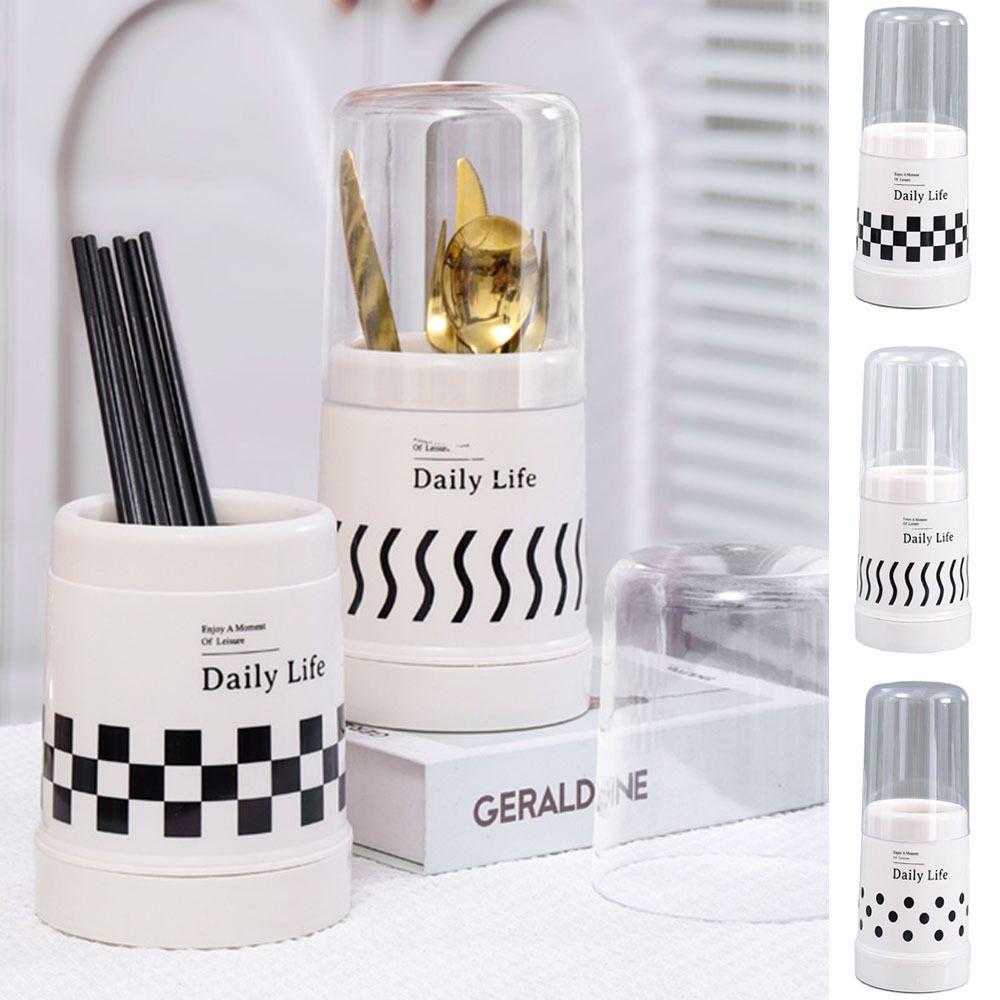 

Пластиковый держатель для ложек и палочек для еды, ведро для слива для дома style B