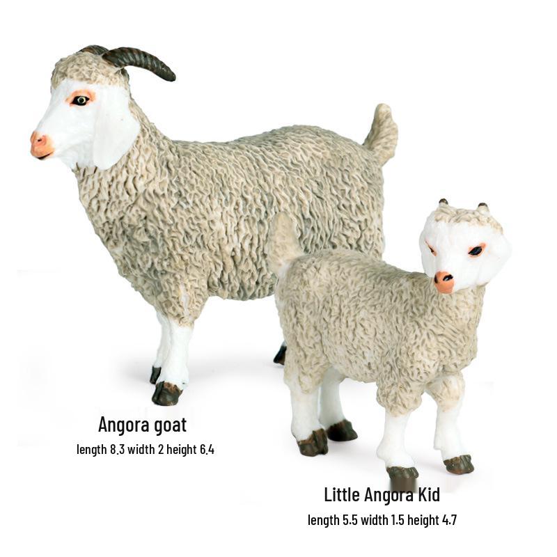 Children's Cognitive Animal Model Toy - Donkey Foal & Zebra Ornament