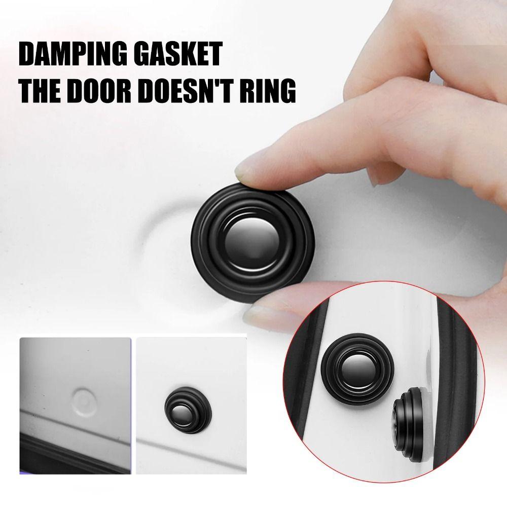 10PCS Sound Insulation Car Shock Absorber Gasket Automotive Exterior Accessories Shock Stickers