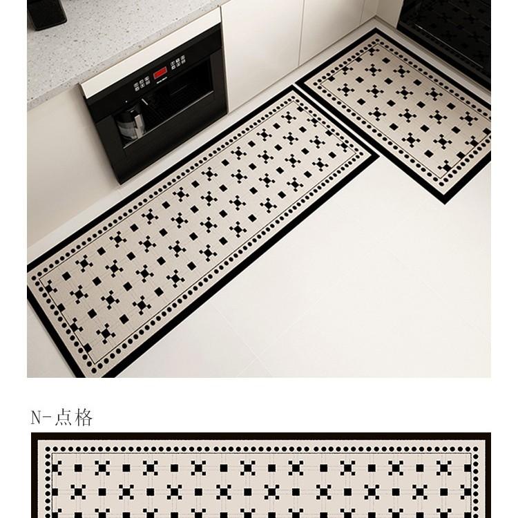 Kitchen Floor Mat Absorbent  Dirty  Oilproof Diatom Mud Household Printing Easy   Take Care of Bathroom Floor Mat Environmental Protection and Nonslip