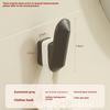 New Aluminum Single Hook Metal Hat and Coat Seamless Hook for Kitchen and Bathroom Use Behind Door