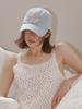 Olinkeompeulliteu [Unisex] Alcp Applique Washed Ball Cap (light Blue)