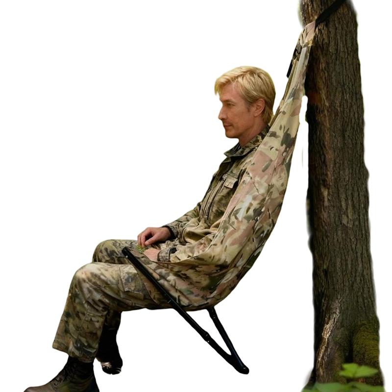 

Camouflage Camping Chair Hunting Hammock Seat Hunting Hammock Chair Portable And Light Weight Camping Stool On Tree A1
