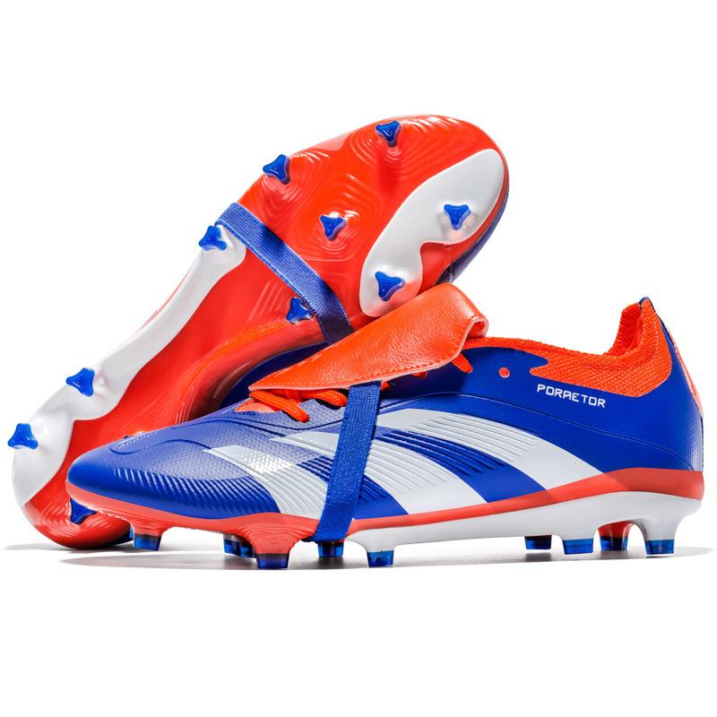 Flip Tongue Series 2025 New Seamless Craft AG Long Nail Football Shoes Youth TF Broken Nail Football Shoes
