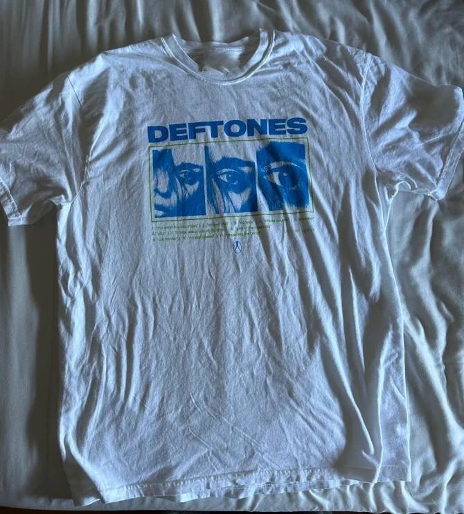 Deftones Private Music В Ванкувере 22 августа футболка-репринт Унисекс футболка XXXL